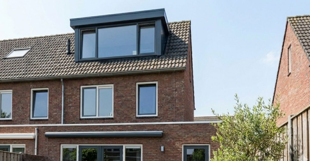 Dakkapel in Emmen - Kunststof dakkapel